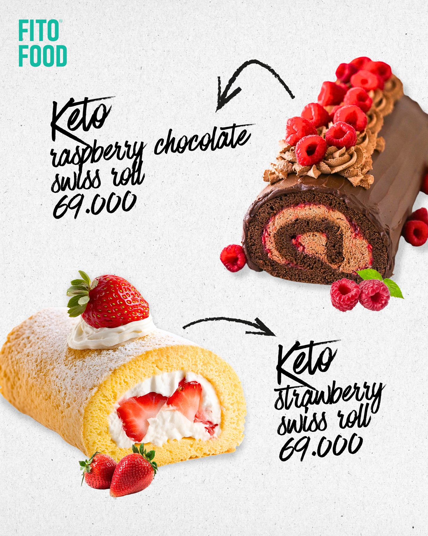 Keto chocolate swiss roll